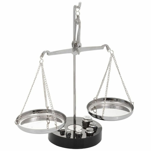 Figura Decorativa Alexandra House Living Balanza 7 x 20 x 7 cm