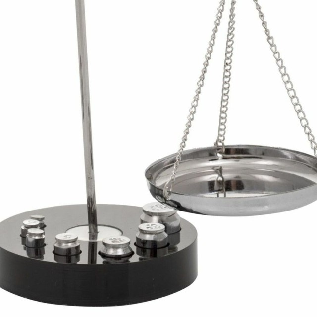 Statua Decorativa Alexandra House Living Bilancia 7 x 20 x 7 cm