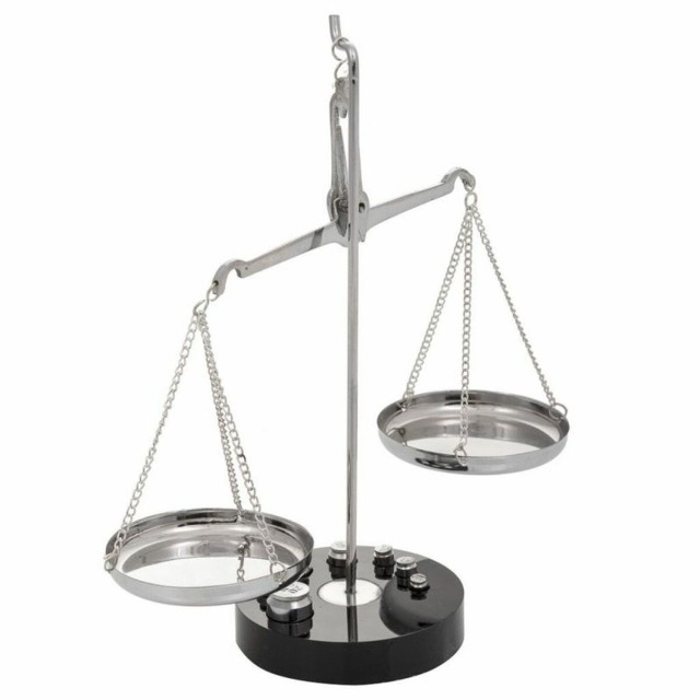 Statua Decorativa Alexandra House Living Bilancia 7 x 20 x 7 cm