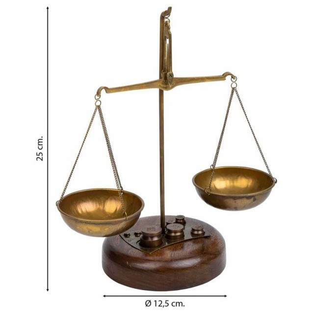 Figurine Décorative Alexandra House Living Marron Balance 12 x 25 x 1