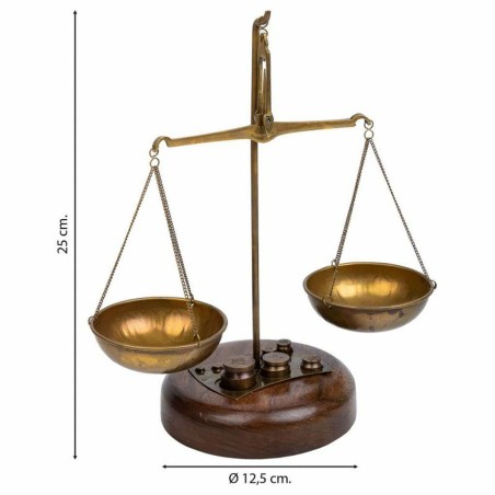 Figurine Décorative Alexandra House Living Marron Balance 12 x 25 x 1