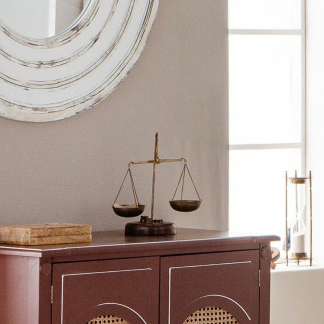 Figurine Décorative Alexandra House Living Marron Balance 12 x 25 x 1