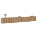 Ensemble de meuble TV mural 3 pcs chêne artisanal