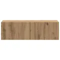 Ensemble de meuble TV mural 4 pcs chêne artisanal
