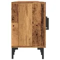 Meuble TV vieux bois 150x30x50 cm bois d'ingénierie