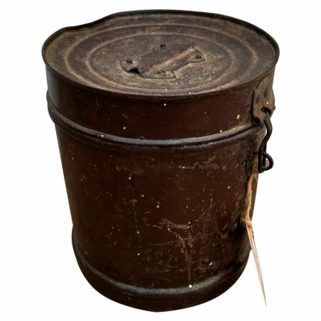 Decorative canister Alexandra House Living Brown Iron Traditional styl