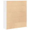 Bibliothèque blanc 89x24x101,5 cm bois d'ingénierie