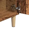 Meuble TV vieux bois 102x35x50 cm bois d'ingénierie