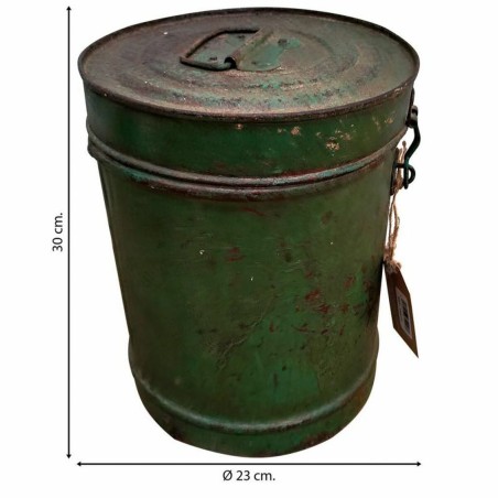Decoratieve jerrycan Alexandra House Living Groen Ijzer Traditionele s