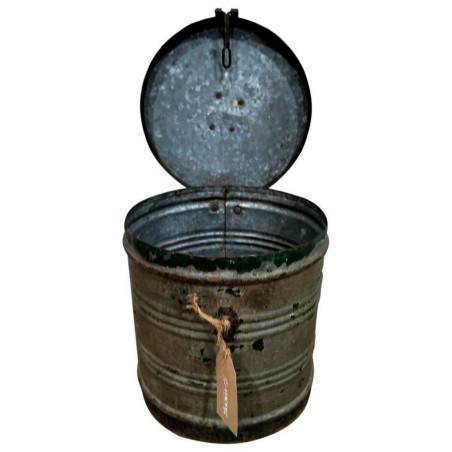 Decorative canister Alexandra House Living Brown Iron Traditional styl