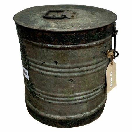 Dekorativer Kanister Alexandra House Living Braun Eisen Handwerks-Stil