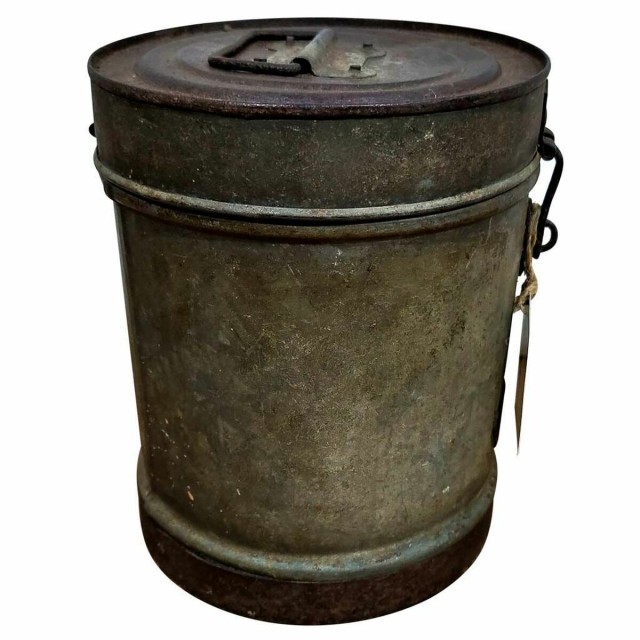 Decorative canister Alexandra House Living Brown Iron Traditional styl