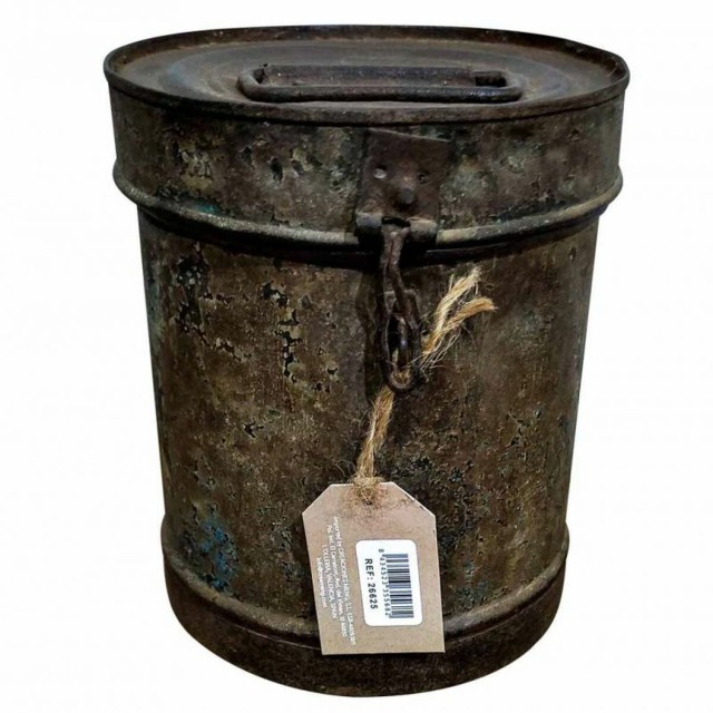 Bidon décoratif Alexandra House Living Marron Fer Style artisanal 20