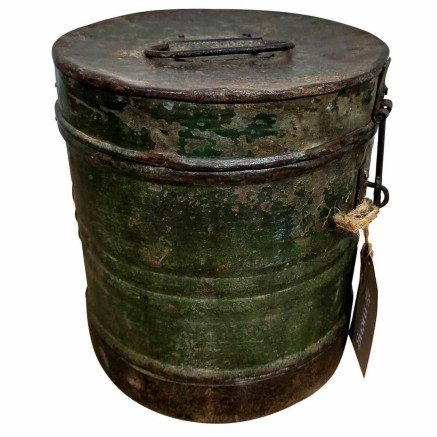 Decorative canister Alexandra House Living Brown Iron Traditional styl