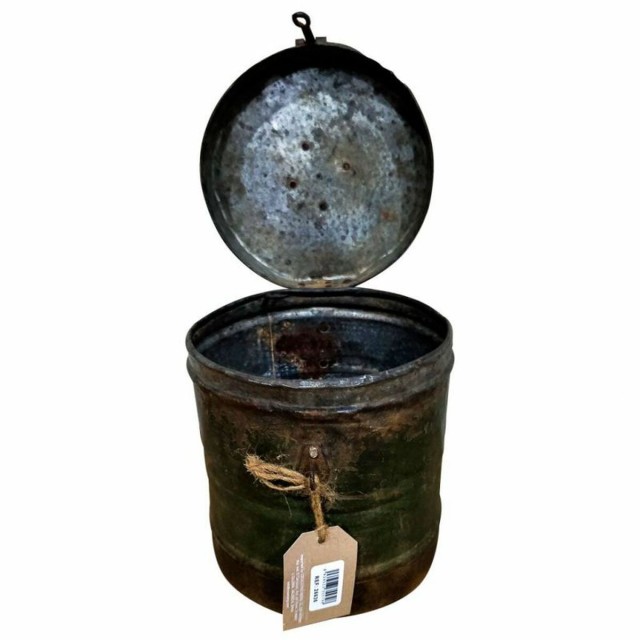 Bidon décoratif Alexandra House Living Marron Fer Style artisanal 19