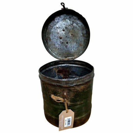 Dekorativer Kanister Alexandra House Living Braun Eisen Handwerks-Stil