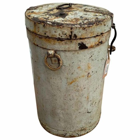 Decorative canister Alexandra House Living Cream Iron Traditional styl