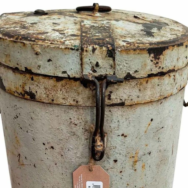 Decoratieve jerrycan Alexandra House Living Crème Ijzer Traditionele