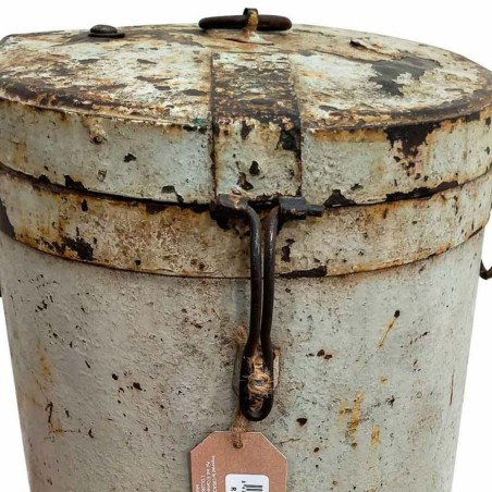 Decorative canister Alexandra House Living Cream Iron Traditional styl