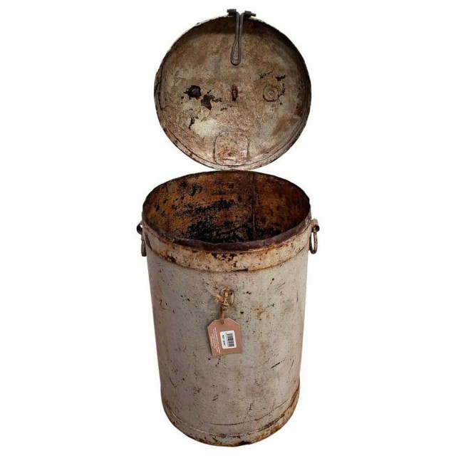 Decorative canister Alexandra House Living Cream Iron Traditional styl