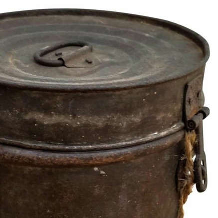 Decorative canister Alexandra House Living Brown Iron Traditional styl 2