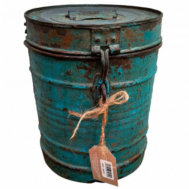 Decoratieve jerrycan Alexandra House Living Blauw Ijzer Traditionele s