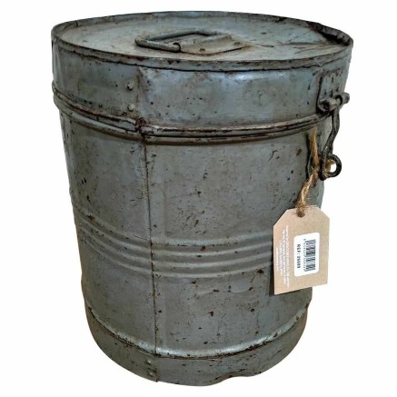 Bidon décoratif Alexandra House Living Gris Fer Style artisanal 26 x