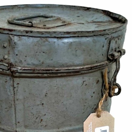 Bidon décoratif Alexandra House Living Gris Fer Style artisanal 26 x 2