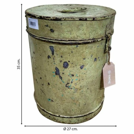 Decoratieve jerrycan Alexandra House Living Crème Ijzer Traditionele