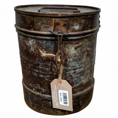Decorative canister Alexandra House Living Brown Iron Traditional styl