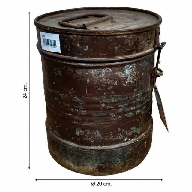 Decoratieve jerrycan Alexandra House Living Bruin Ijzer Traditionele s