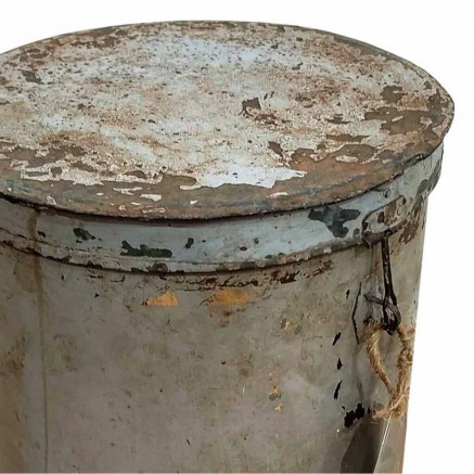 Dekorativer Kanister Alexandra House Living Creme Eisen Handwerks-Stil 2