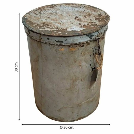 Decorative canister Alexandra House Living Cream Iron Traditional styl