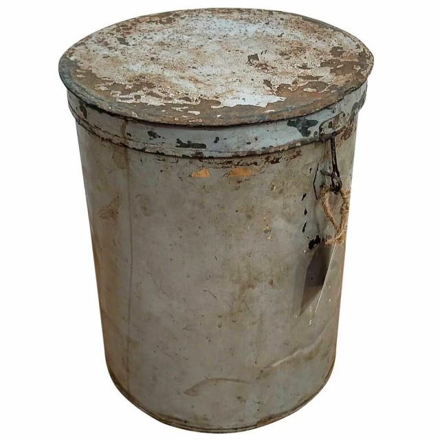 Dekorativer Kanister Alexandra House Living Creme Eisen Handwerks-Stil