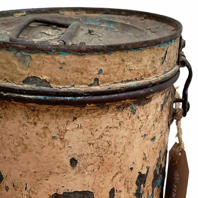 Decoratieve jerrycan Alexandra House Living Crème Ijzer Traditionele