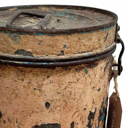 Decoratieve jerrycan Alexandra House Living Crème Ijzer Traditionele