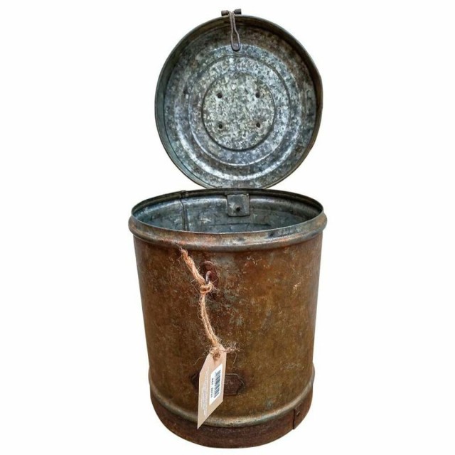 Decorative canister Alexandra House Living Brown Iron Traditional styl