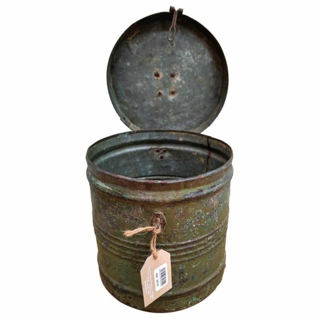 Dekorativer Kanister Alexandra House Living Braun Eisen Handwerks-Stil