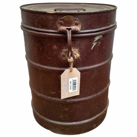 Decorative canister Alexandra House Living Brown Iron Traditional styl