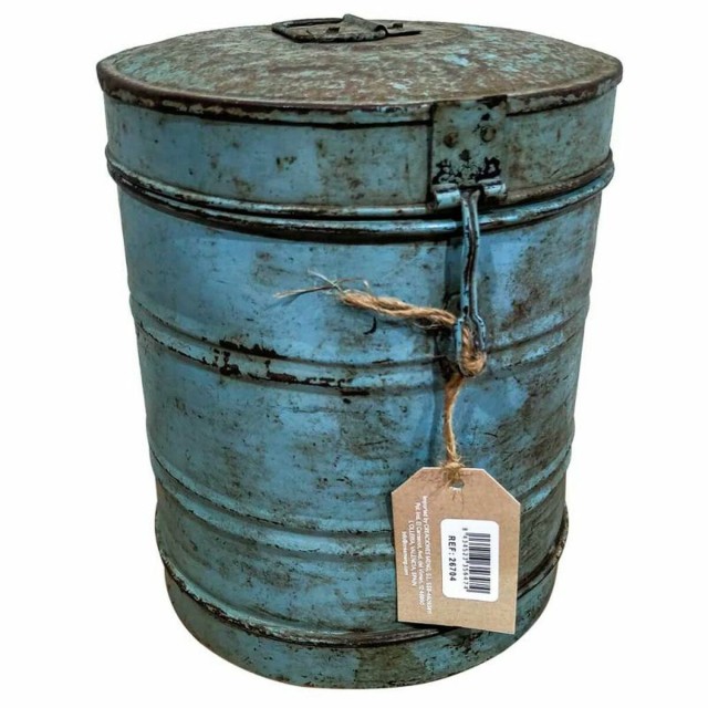 Decoratieve jerrycan Alexandra House Living Blauw Ijzer Traditionele s