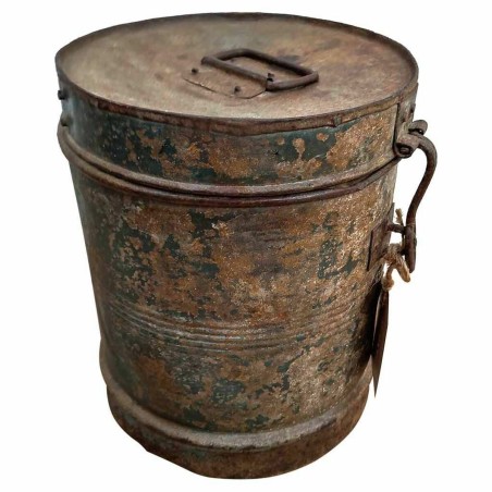 Decorative canister Alexandra House Living Brown Iron Traditional styl