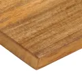 Dessus de table à bord vivant 50x30x3,8 cm bois massif manguier