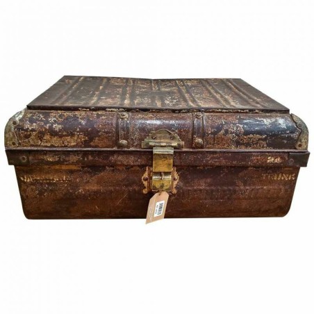 Valise décorative Alexandra House Living Marron Fer Style artisanal 4