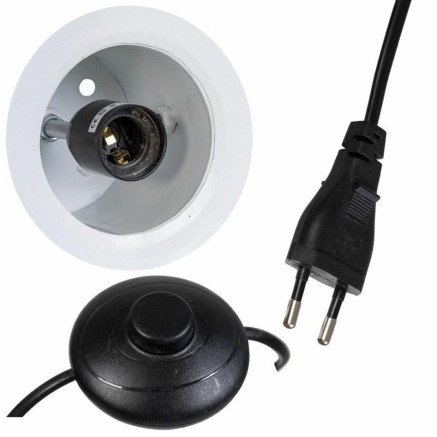 Lampadaire Alexandra House Living Blanc 30 x 105 x 30 cm 2