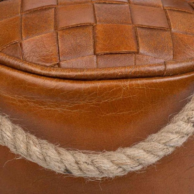 Türstopper Alexandra House Living Baumwolle Leder 20 x 20 x 20 cm Bra