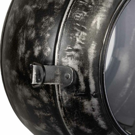 Candlestick Alexandra House Living Black Glass Iron 21 x 40 x 29 cm