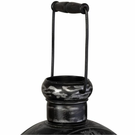 Candlestick Alexandra House Living Black Glass Iron 21 x 40 x 29 cm