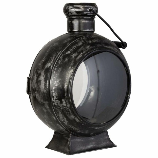 Candeliere Alexandra House Living Nero Vetro Ferro 21 x 40 x 29 cm