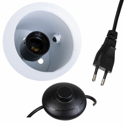 Lampadaire Alexandra House Living Noir 25 x 138 x 30 cm 2