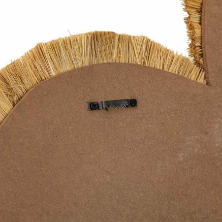 Specchio da parete Alexandra House Living Marrone 77 x 3 x 97 cm Geome 2